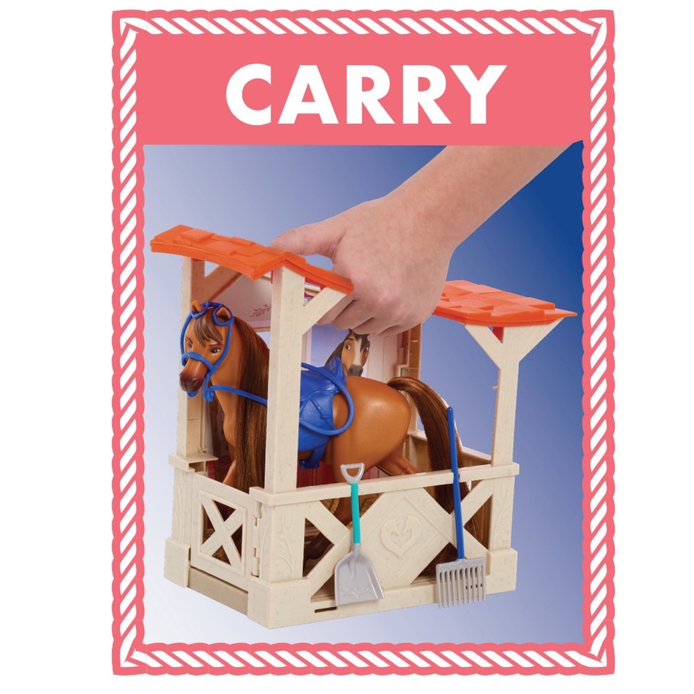 Spirit Riding Stable and Horse Accessory Set NEW - Picture 5 of 5